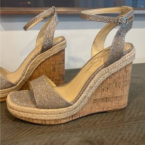 Jessica Simpson - Glitter Wedge
